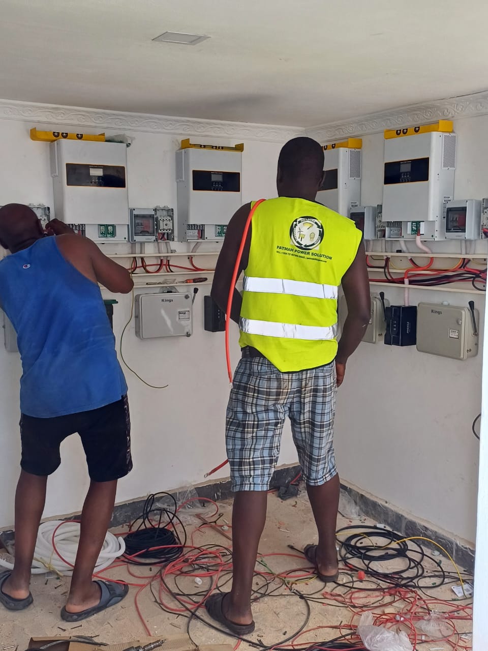Estate CCTV surveillance installation